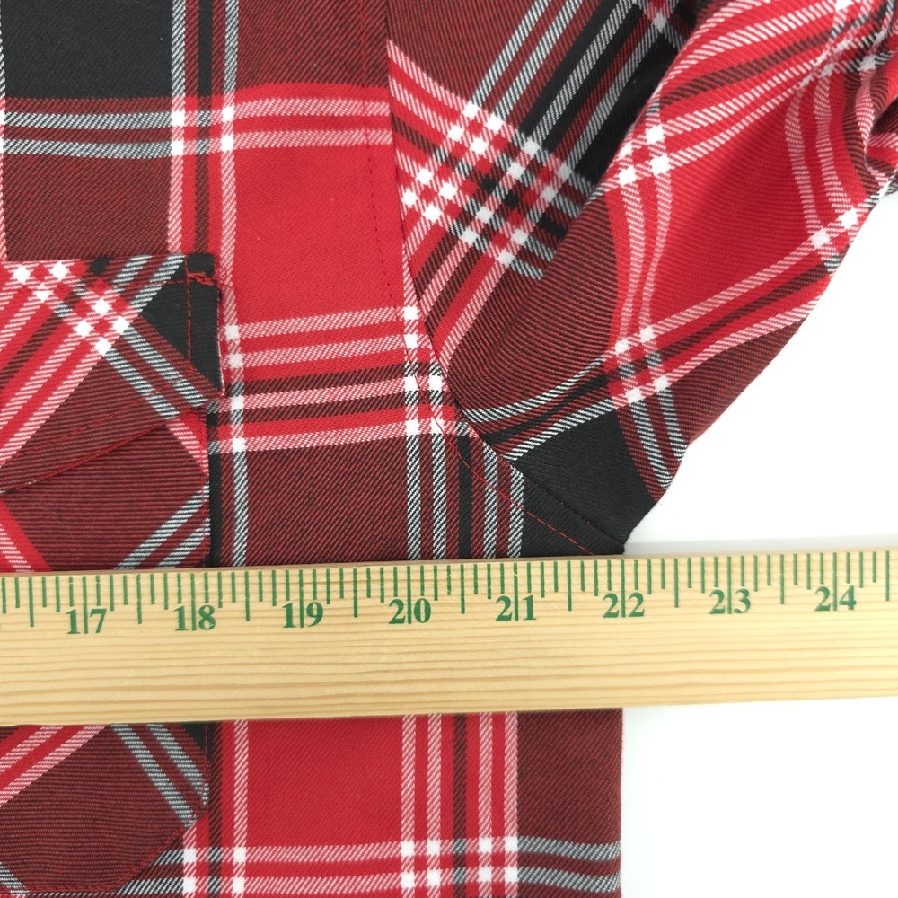 Dixxon Flannel Shirt Snap On Tools Edition  Rare Mens Medium Long Sleeve Button - Picture 8 of 10